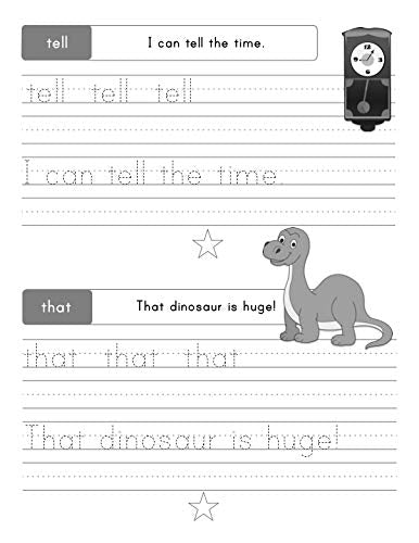 200 Essential Sight Words for Kids Learning to Write and Read: Activity Workbook to Learn, Trace & Practice 200 High Frequency Sight Words by Sujatha Lalgudi, Hippidoo