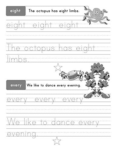200 Essential Sight Words for Kids Learning to Write and Read: Activity Workbook to Learn, Trace & Practice 200 High Frequency Sight Words by Sujatha Lalgudi, Hippidoo
