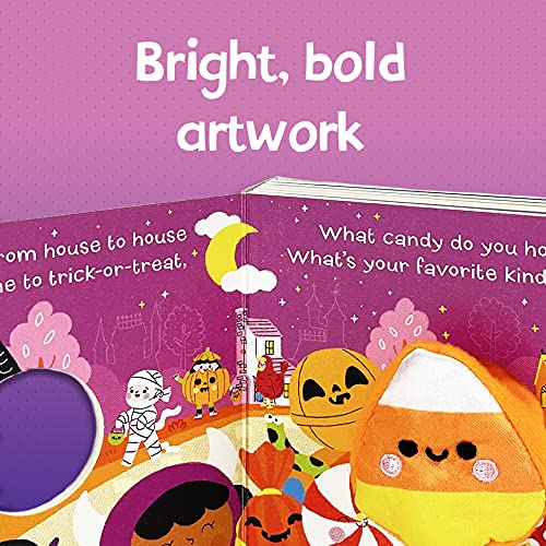 Candy Corn Kids Halloween & Thanksgiving Finger Puppet Board Book Ages 0-4