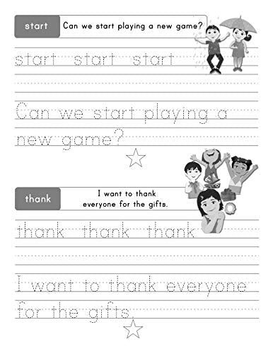 200 Essential Sight Words for Kids Learning to Write and Read: Activity Workbook to Learn, Trace & Practice 200 High Frequency Sight Words by Sujatha Lalgudi, Hippidoo