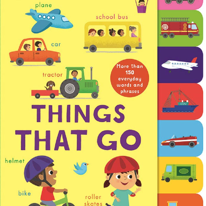Things That Go (Start Little, Learn Big) by Smriti Prasadam-Halls, Parragon Books, Amy Cartwright