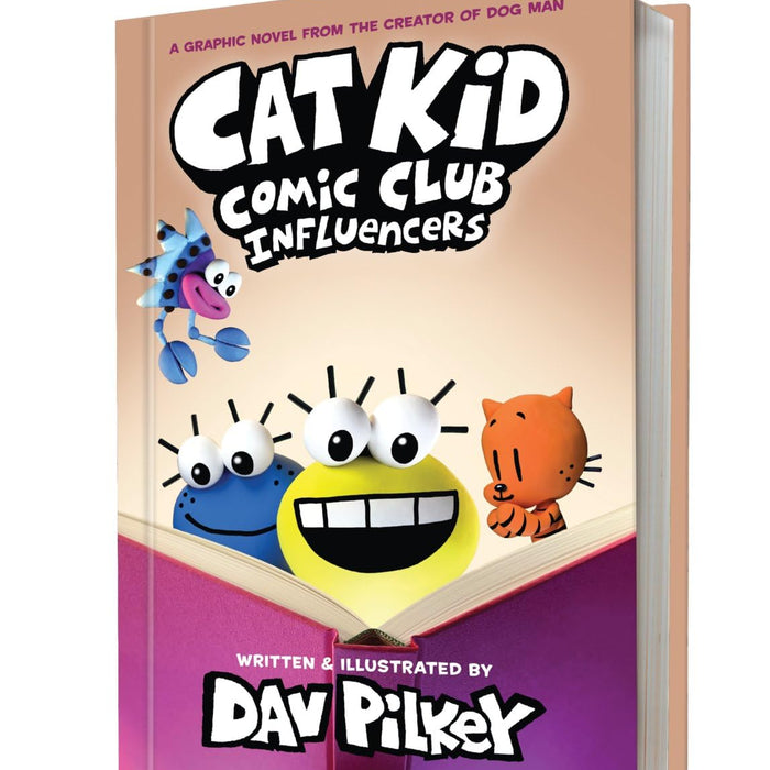 Cat Kid Comic Club: Influencers: A Graphic Novel (Cat Kid Comic Club #5): From the Creator of Dog Man (5)