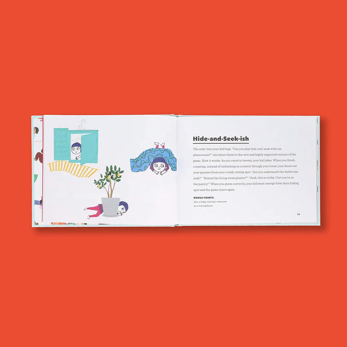 Horizontal Parenting: How to Entertain Your Kid While Lying Down by Michelle Woo, Dasha Tolstikova
