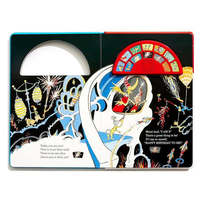Dr. Seuss's Happy Birthday to You! with 12 Silly Sounds: An Interactive Read and Listen Book (Dr. Seuss Sound Board Books)