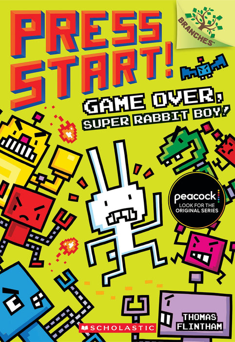 Game Over, Super Rabbit Boy!: A Branches Book (Press Start! #1) (1)