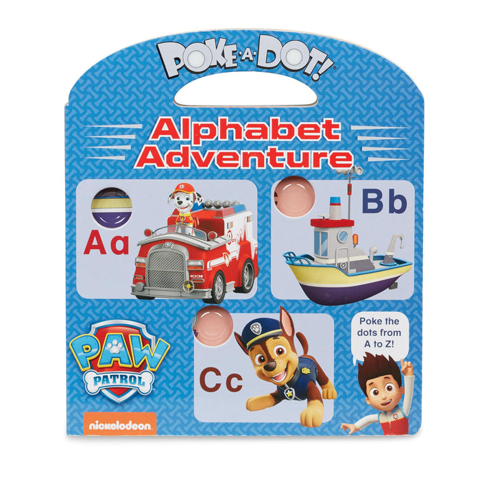 Melissa & Doug PAW Patrol Children's Book - Poke-A-Dot: Alphabet Adventure by 