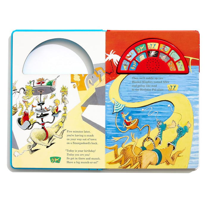 Dr. Seuss's Happy Birthday to You! with 12 Silly Sounds: An Interactive Read and Listen Book (Dr. Seuss Sound Board Books)