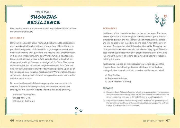 The No More Bullying Book for Kids: Become Strong, Happy, and Bully-Proof