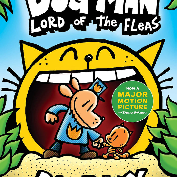 Dog Man: Lord of the Fleas: A Graphic Novel (Dog Man #5): From the Creator of Captain Underpants (5) by Dav Pilkey
